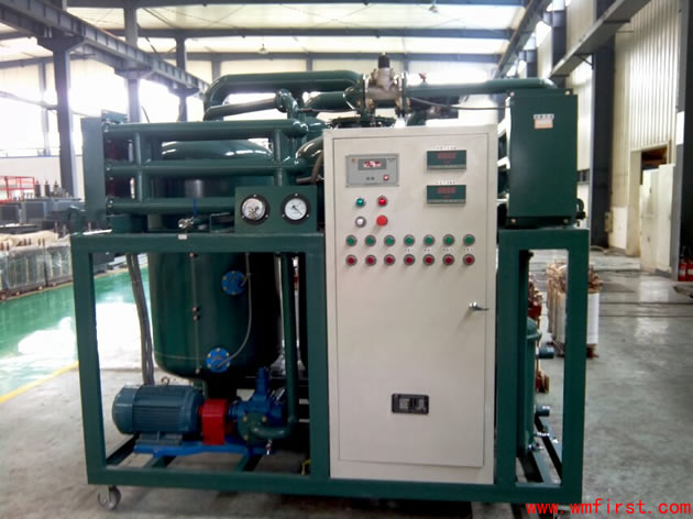 ZLA-150變壓器油雙級真空濾油機(jī)正面圖